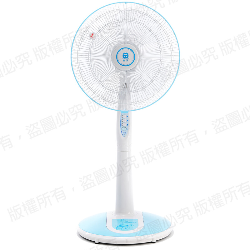 【產品特性】 ♬ 3片AS透明扇葉 ♬ 三段式開關強、中、弱風速 ♬ 可調整俯仰角度 【產品規格】 ✽ 產品名稱：晶工16吋立扇 LC-1600 ✽ 產品型號：LV-1600 ✽ 額定電壓：110V/