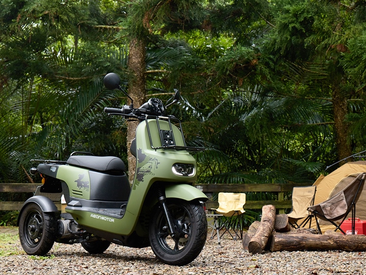 宏佳騰電車 Ai-2 Gather 曠野綠特仕版搶眼登場，周邊配件一起上市