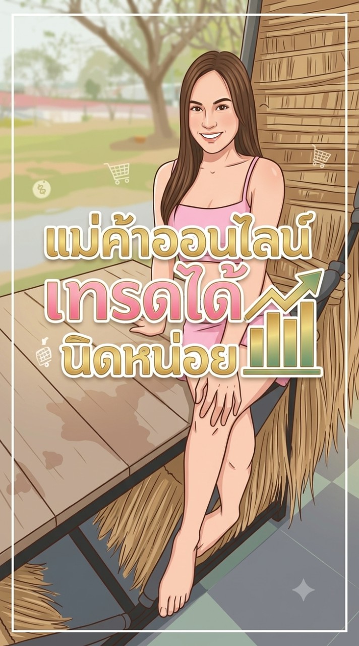 แม่ค้าออนไลน์เทรดได้นิดหน่อย📊