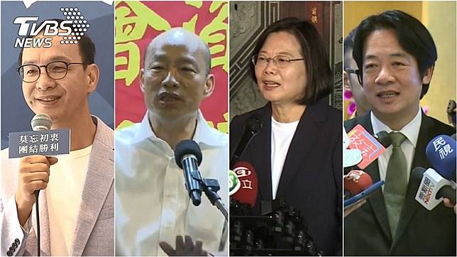 命理師分析「韓朱配」、「蔡賴配」運勢。圖／TVBS資料照