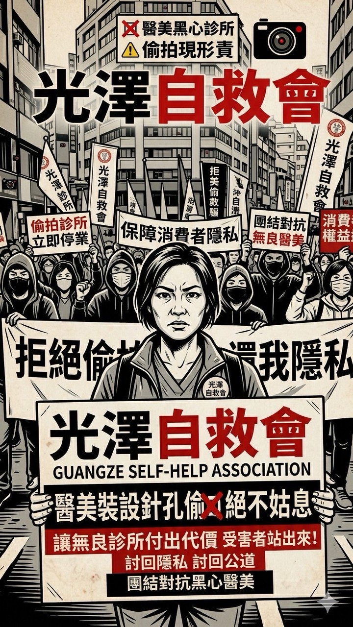 光澤針孔偷拍自救會