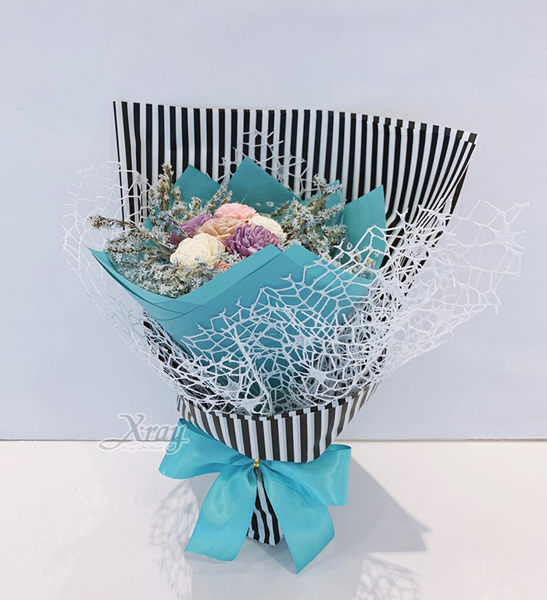 節慶王【Y040019】1499乾燥花束組-B，不凋花/手作素材/婚禮小物/乾燥花/情人花束/情人節禮物