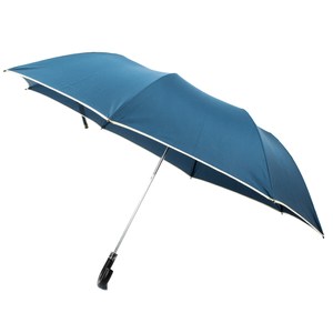 貼心一鍵按鈕自動開傘 彎把雨傘，彎把設計可勾好拿 伸縮中棒潔夠堅固 8根傘骨彈性佳