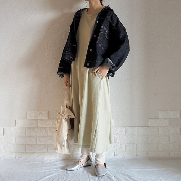 まさかの990円 コスパ高すぎなguワンピースで作るカジュアル4コーデ