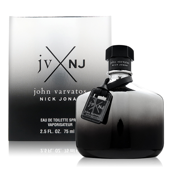 JOHN VARVATOS JV X NJ SILVER 尼克強納斯聯名銀翼版男性淡香水 EDT 75ml 效期2024.07(平行輸入)[QEM-girl]