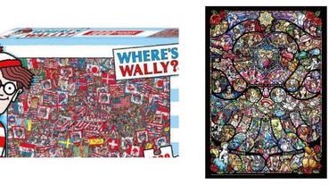 密集恐懼勿入！3款明明很可愛的柴犬、迪士尼公主、威利「滿版拼圖」，卻讓人莫名有點怕怕的啊～