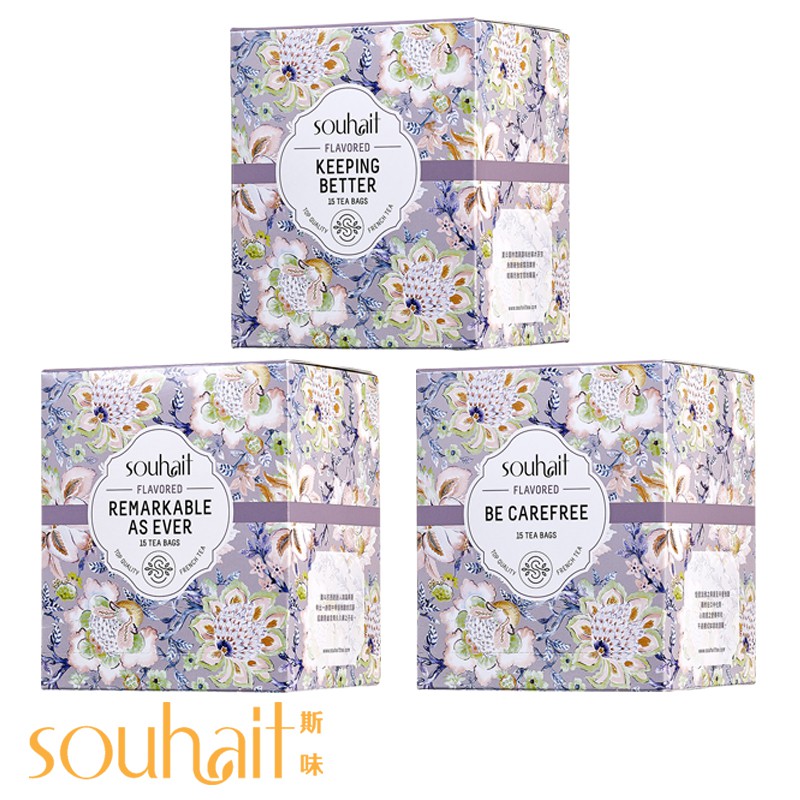 法式調味紅茶三件組 麝香葡萄 獨門蜜香 蘋果肉桂（一向精彩+再創佳績+清心快意）