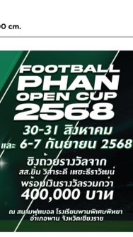 ฟุตบอลพาน โอเพ่น คัพ 2568