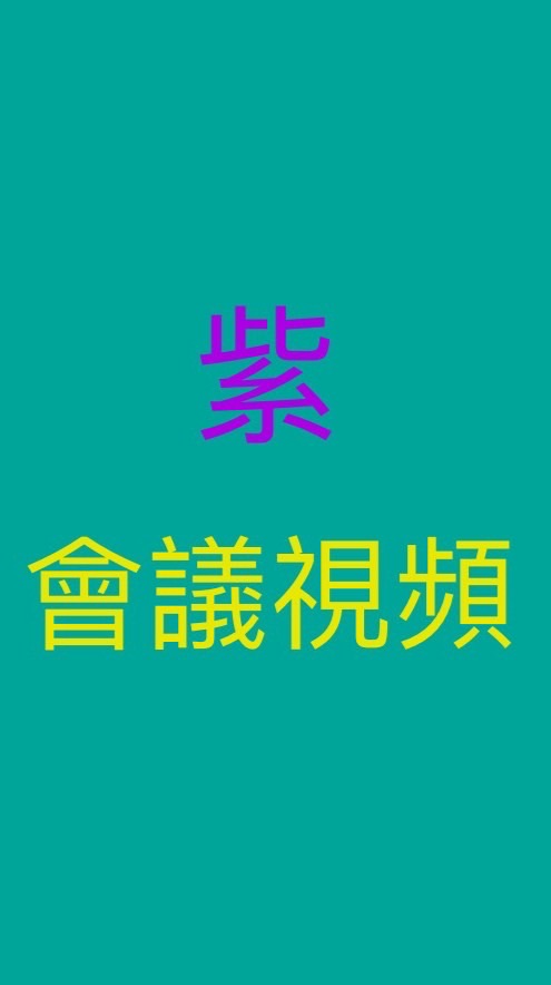 會議視頻紫家團隊