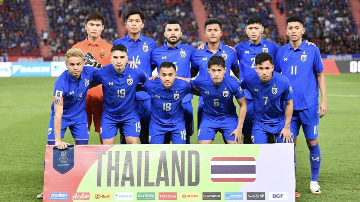 Thailand National Football Team to Face Singapore in Crucial 2026 World ...