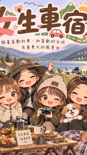 女生車宿/全台一起玩透透