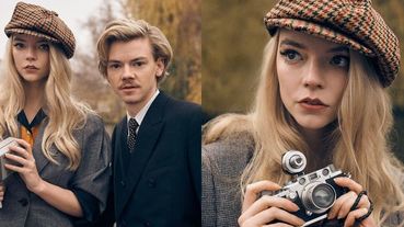 《后翼棄兵》參見棋后棋王！安雅泰勒喬伊、湯瑪士桑斯特攜手拍攝時尚大片