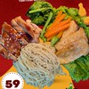 ไก่เทอริยากิxหมี่ไก่ฉีก
