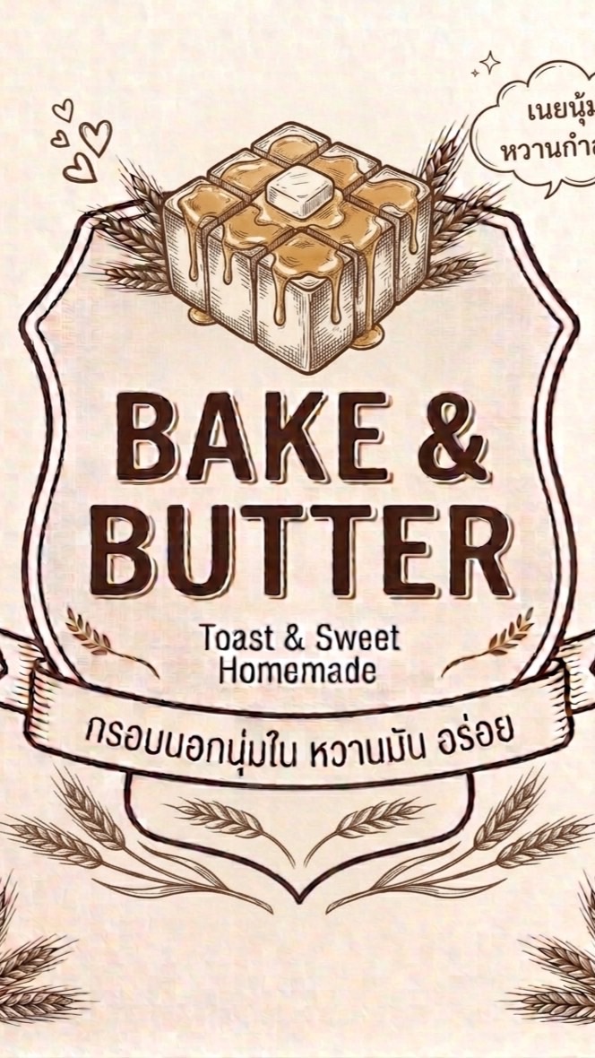 BAKE & BUTTER -Toast & Sweet Homemade -