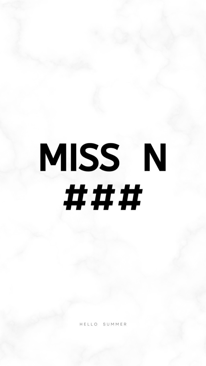 Miss N 南西小姐 韓國首爾連線6/2-6/7