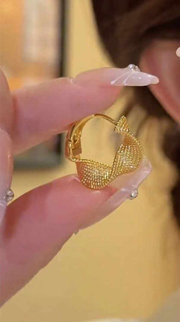 🟥💜(R47) ห้างทองมหาเฮงจำกัด - ต่างหูเกลียว