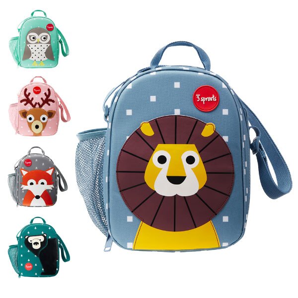 大容量午餐袋，一天所需都能裝進去