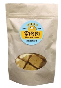 掌肉肉｜凍乾墨魚G塊 35g 【寵壞】