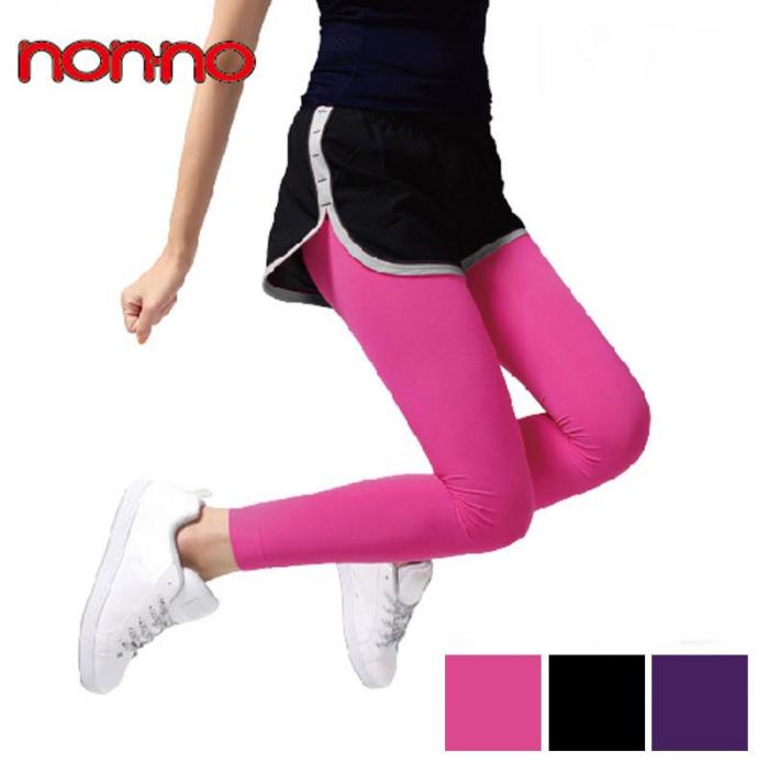 non-no 儂儂 運動壓力內搭褲襪(26023) 乙入 黑/紫/桃紅