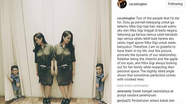 Curahan Hati Caca Tengker tentang Nagita Slavina Bikin Haru