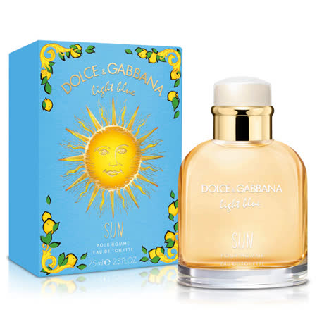 D&G Light Blue Sun Men 陽光夏日男性淡香水(75ml)