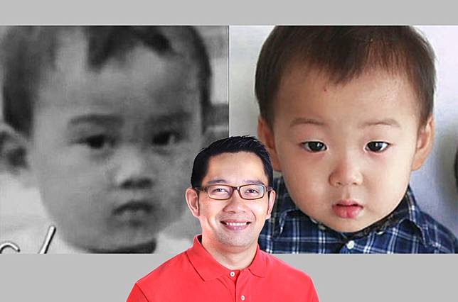 Ridwan Kamil Ternyata Mirip Mingguk Waktu Kecil! Ini Transformasinya