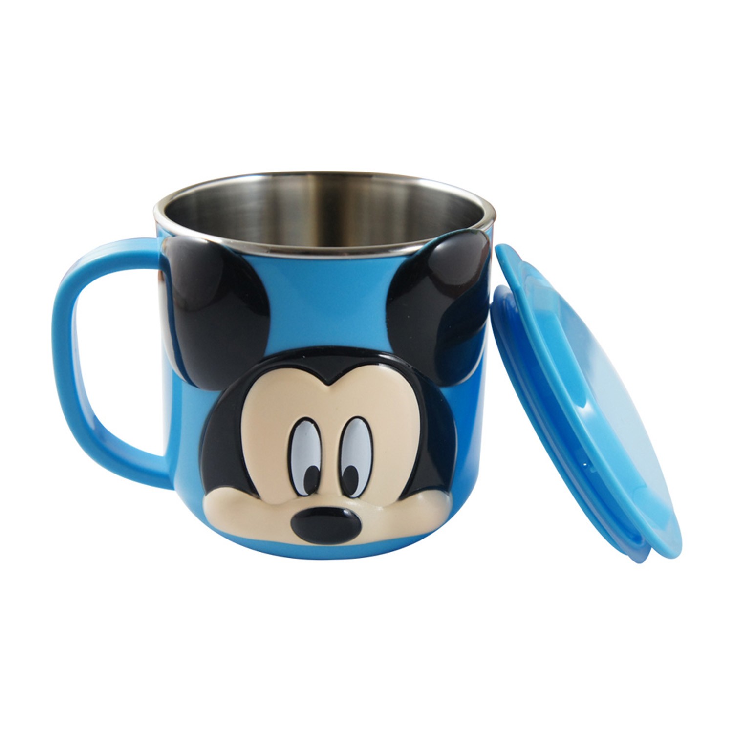 外殼與內膽可分離，方便清洗。外層也能單獨使用;Disney - 不鏽鋼可分離水杯，外殼與內膽可分離，方便清洗，外層也能單獨使用。