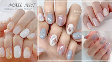 韓妞爆款美甲圖鑑！「水光暈染」美甲引風潮，玫瑰暈染、冷淡風，這款顯皮膚白！