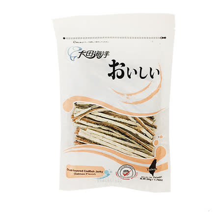 ★越吃越唰嘴 ★鮭魚味香濃 ★夾鏈袋好保存