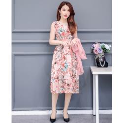 最水-韓劇名媛雪紡二件套組