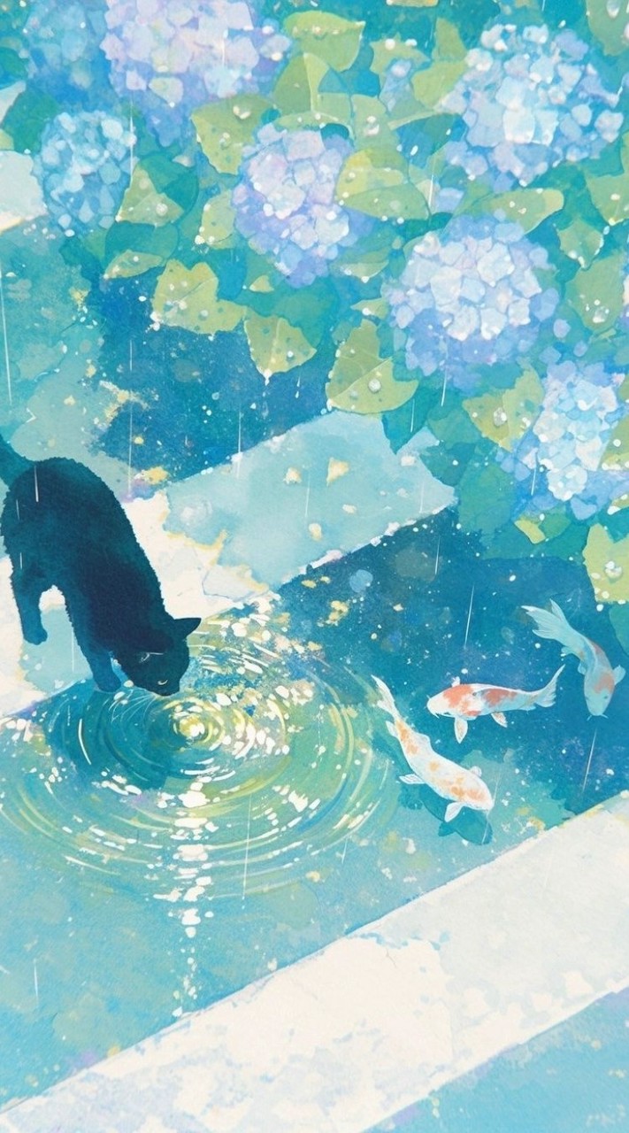 猫は液体 ฅ 折学