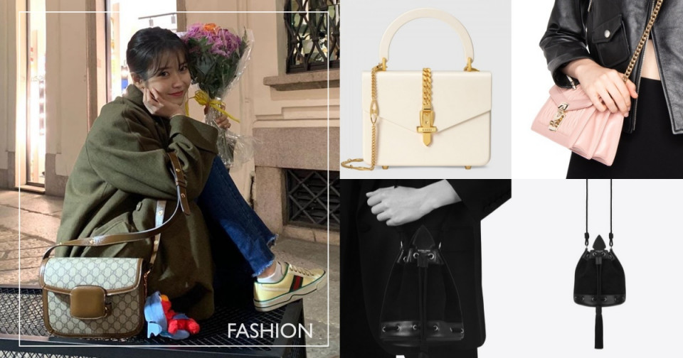 Gucci 經典雙G圖騰馬銜鍊肩背包，NT.75,900