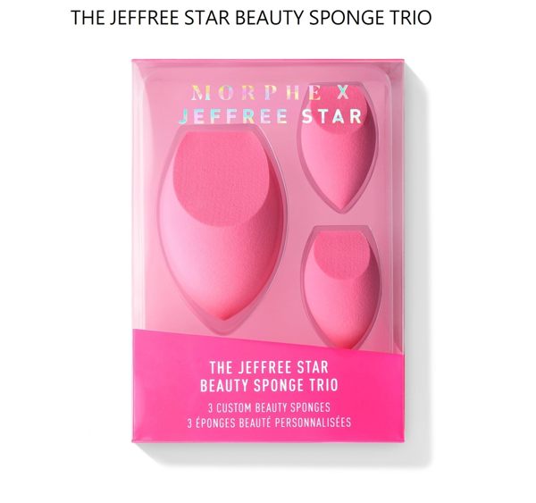 MORPHE THE JEFFREE STAR BEAUTY TRIO 美妝蛋 彩妝蛋 乾濕兩用海綿 粉撲