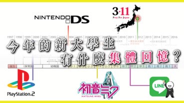 今年的新大學生有什麼集體回憶？