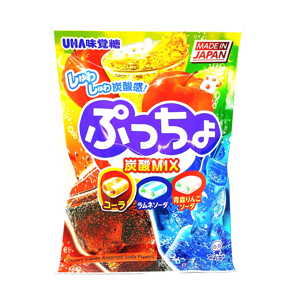 味覺糖 UHA 普超軟糖 綜合汽水 水果 軟糖