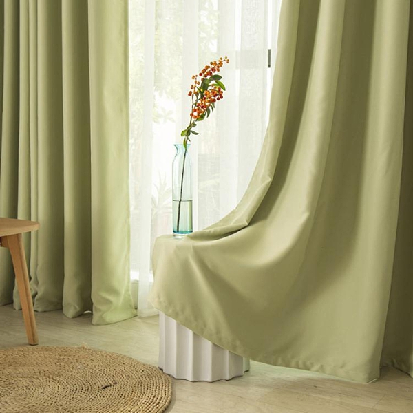 遮光窗簾 落地窗簾短窗簾窗簾桿 百葉窗簾全遮光窗簾 寬130x高220公分 成品隔熱防曬窗簾推薦