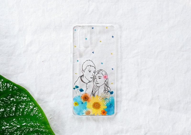 定製圖紙情侶手機套