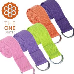The One純棉瑜珈輔助拉力帶-五色任選