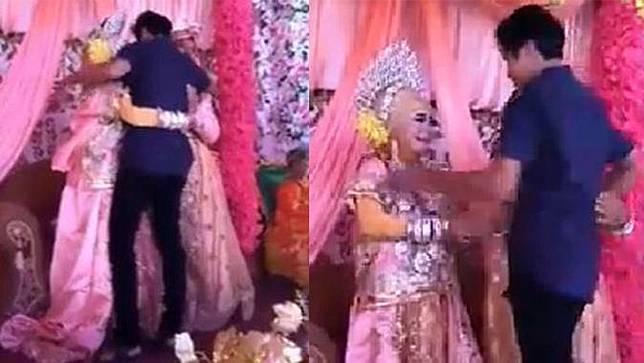 Pengantin Wanita Pingsan Dipelukan Mantan