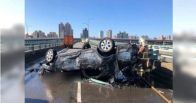 中興橋火燒車意外　單親媽命喪火窟獨留7歲童