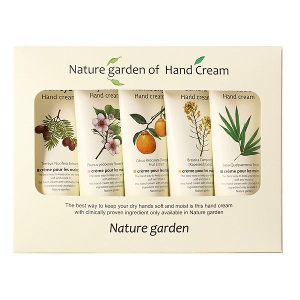 韓國 Nature Garden 經典護手霜禮盒(50gx5入)【小三美日】聖誕禮盒 新年禮盒 送禮首選