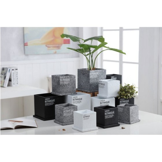 方形托盤 使土和水不會通過底部的小孔灑出 底部防滑墊讓盆裁牢固地安置在居室的任何地方 店主有話說 本店擁有各類居家商品 居家收納出國旅遊傢俱擺設以及各類家紡等等提供給您最便利的生活 關注我得到最新消息