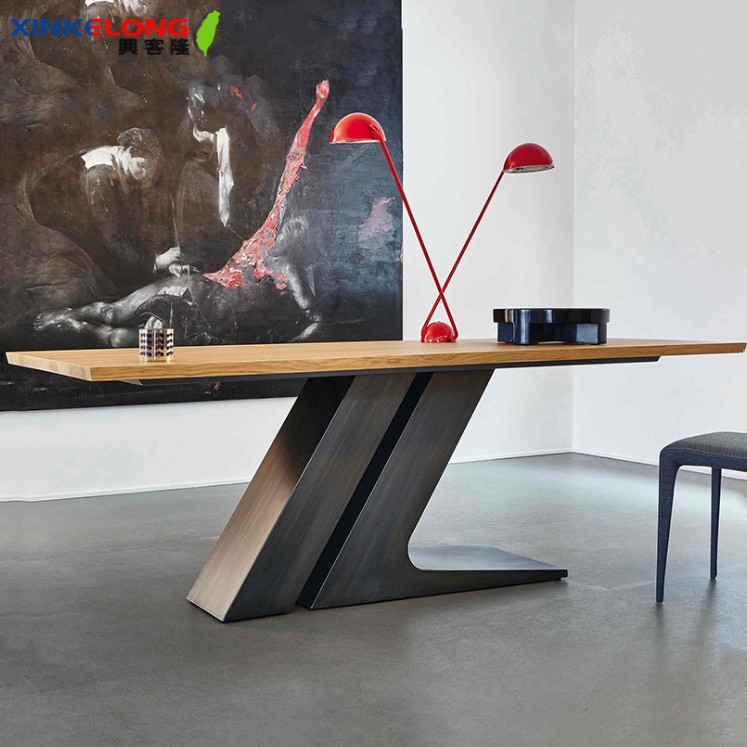 興客隆 北歐 實木桌 書桌 電腦桌 辦公桌 會議桌 電腦書桌 長桌 實木 傢俱 創意 461