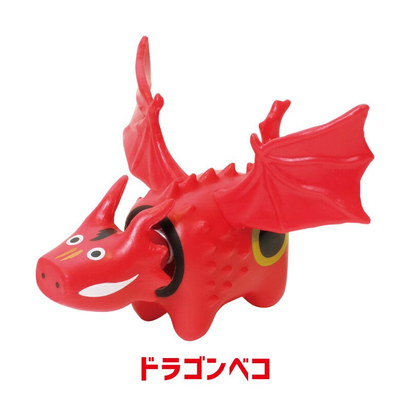 翼を授かりし赤べこ！人気カプセルトイ「神獣ベコたち」の最新作「百花