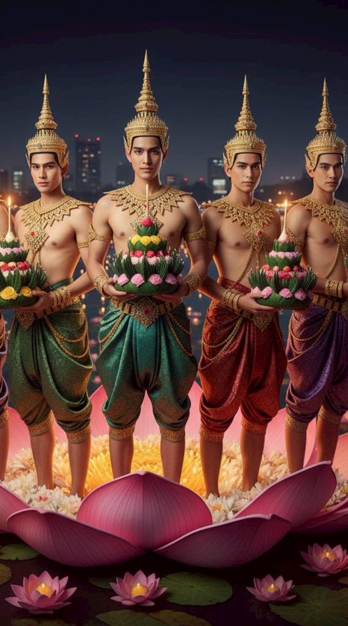 การประกวดนพมาศนานาชาติหนามแดงสมุทรปราการ4 พยนี้