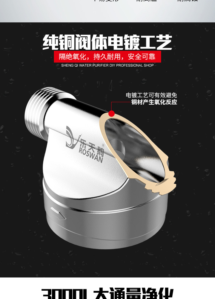 淨水器 前置過濾器大流量中央全屋農村地下井水家用廚房自來水龍頭淨水器