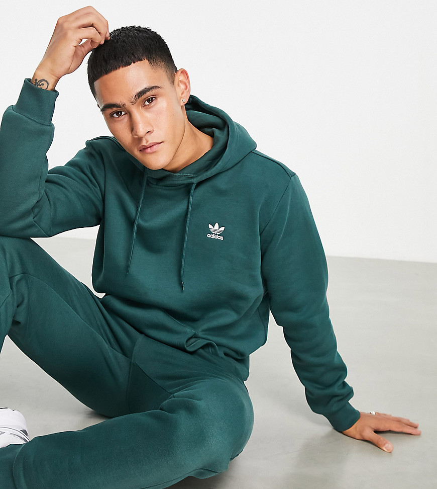 adidas Originals Tall essentials hoodie in mineral green