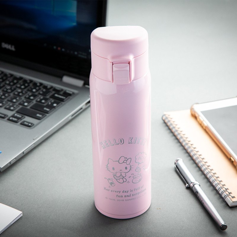 三麗鷗授權 Hello Kitty輕量彈蓋經典復刻保溫瓶480ml