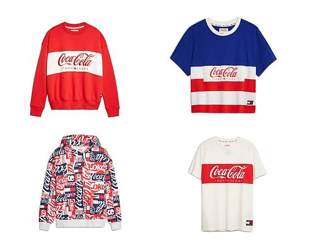 coca cola x tommy jeans