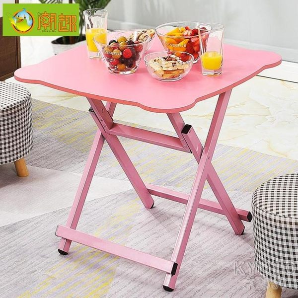 折疊桌家用餐桌小戶型方桌戶外便攜桌宿舍簡易學習桌兒童寫字課桌